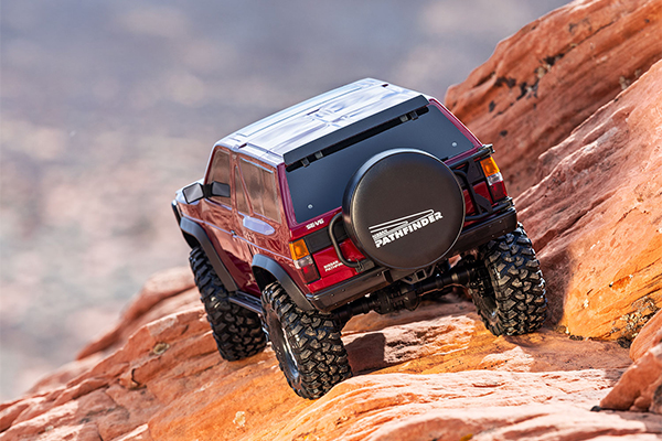 Traxxas TRX-4 Nissan Pathfinder 1/10 Trail Rock Crawler (110056-4 Red) радіокерована машинка