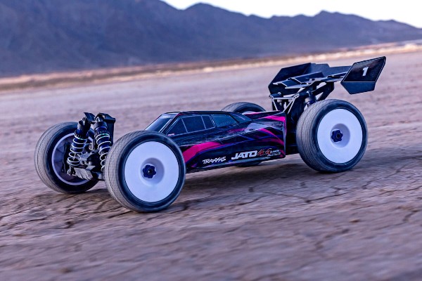 Traxxas Jato 4×4 VXL 1/8 Brushless Electric Racing Buggy (90386-4 Pink) w/TQi 2.4GHz Radio & Link Module радіокерована модель