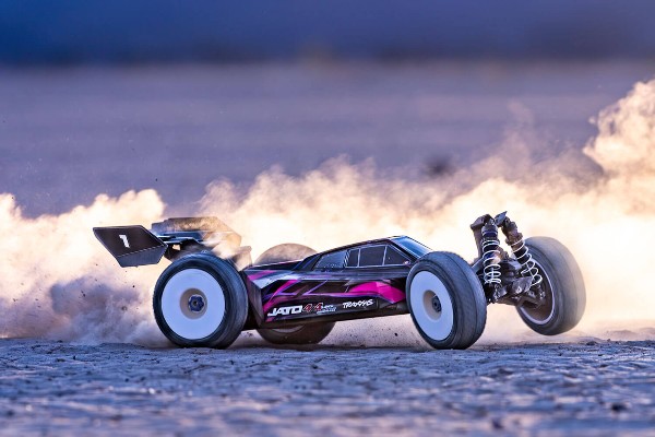Traxxas Jato 4×4 VXL 1/8 Brushless Electric Racing Buggy (90386-4 Pink) w/TQi 2.4GHz Radio & Link Module радіокерована модель