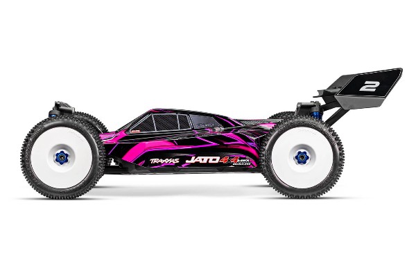 Traxxas Jato 4×4 VXL 1/8 Brushless Electric Racing Buggy (90386-4 Pink) w/TQi 2.4GHz Radio & Link Module радіокерована модель
