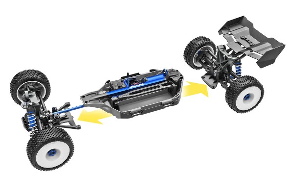 Traxxas Jato 4×4 VXL 1/8 Brushless Electric Racing Buggy (90386-4 Green) машинка на радіокеруванні