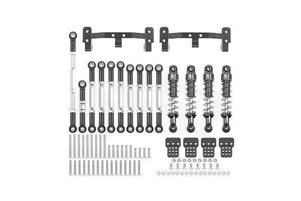 Набор металевої ходової WPL для радіокерованих машинок