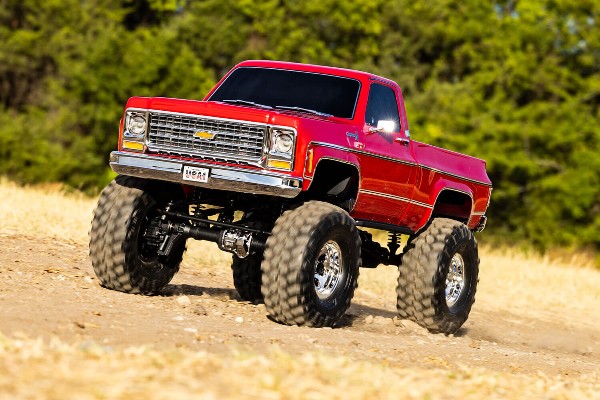 Traxxas TRX-4 High Trail Edition RC Crawler w/’79 Chevy K10 Truck Body 1/10 (92056-4 Red) радіокерована машинка