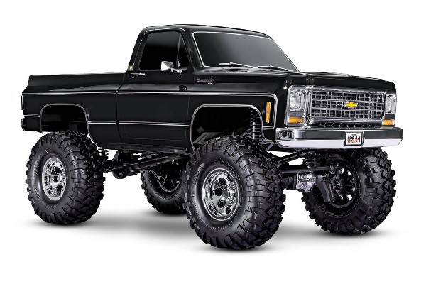 Traxxas TRX-4 1/10 High Trail Edition RC Crawler w/’79 Chevy K10 Truck Body (92056-4 Black) машинка на пульті керування