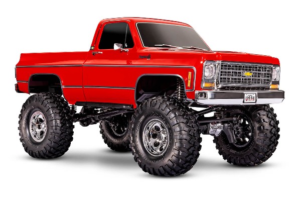 Traxxas TRX-4 High Trail Edition RC Crawler w/’79 Chevy K10 Truck Body 1/10 (92056-4 Red) радіокерована машинка