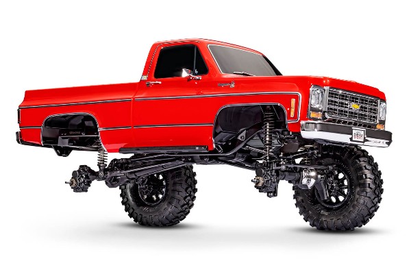 Traxxas TRX-4 High Trail Edition RC Crawler w/’79 Chevy K10 Truck Body 1/10 (92056-4 Red) радіокерована машинка