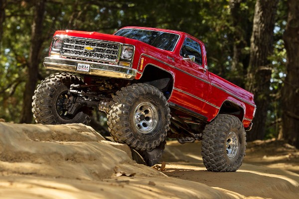 Traxxas TRX-4 High Trail Edition RC Crawler w/’79 Chevy K10 Truck Body 1/10 (92056-4 Red) радіокерована машинка