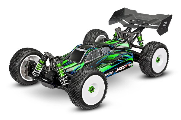 Traxxas Jato 4×4 VXL 1/8 Brushless Electric Racing Buggy (90386-4 Green) машинка на радіокеруванні