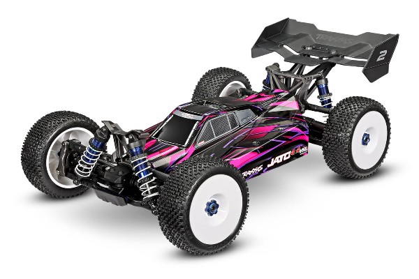 Traxxas Jato 4×4 VXL 1/8 Brushless Electric Racing Buggy (90386-4 Pink) w/TQi 2.4GHz Radio & Link Module радіокерована модель