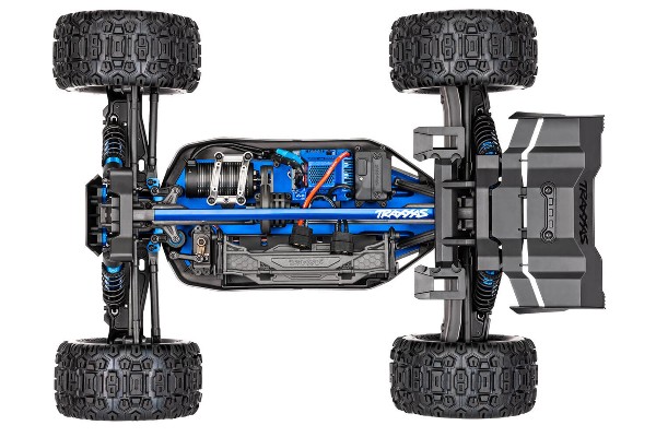 Traxxas Sledge 6S 4WD 1/8 Brushless Monster Truck RTR (95096-4 Blue) машинка на пульті