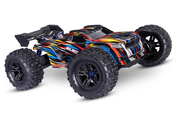 Traxxas Sledge 6S 4WD 1/8 Brushless Monster Truck RTR (95096-4 Blue) машинка на пульті