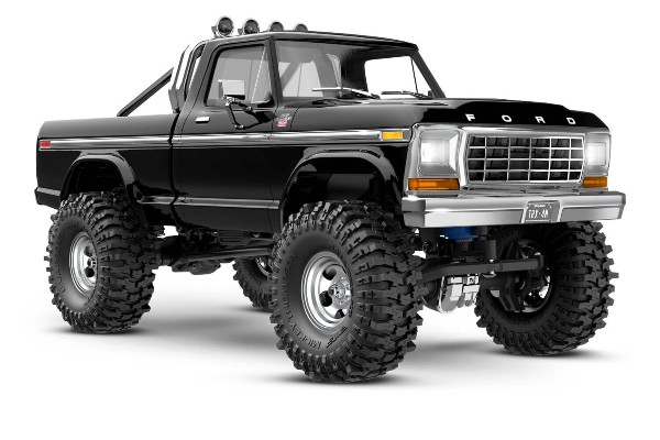 Traxxas TRX-4M 1/18 High Trail Edition Micro Rock Crawler w/Ford F-150 Body (97044-1 Black) модель на пульті керування