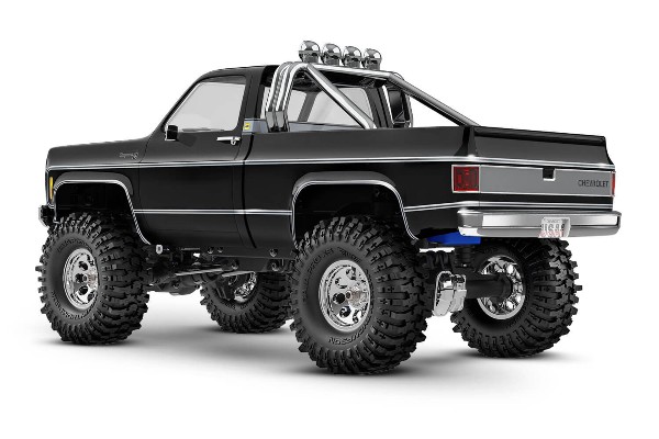 Traxxas TRX-4M 1/18 High Trail Edition Micro Rock Crawler w/Chevrolet K10 Body (97064-1 Black) радіокерована модель