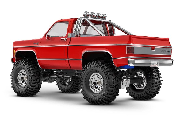 Traxxas TRX-4M 1/18 High Trail Edition Micro Rock Crawler w/Chevrolet K10 Body (97064-1 Red) машинка на пульті управління