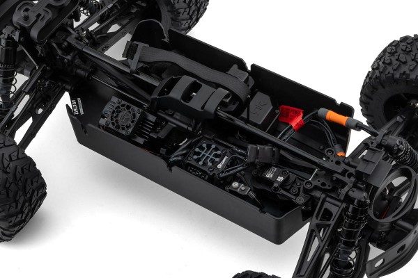 Arrma Big Rock 6S BLX 1/7 RTR 4WD Brushless Monster Truck (Gunmetal) радіокерована машинка