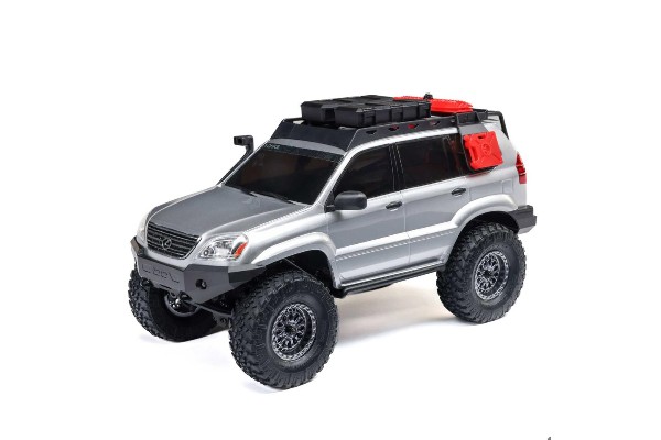 Axial SCX24 Lexus GX 470 1/24 4WD RTR Scale Mini Crawler (Silver) w/2.4GHz Radio, Battery & Charger Радіокерована машинка