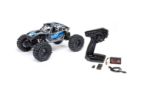 Axial UTB18 Capra 4WS 1/18 RTR 4WD Unlimited Trail Buggy (Blue) w/2.4GHz Radio, Battery & Charger радіокерована машинка