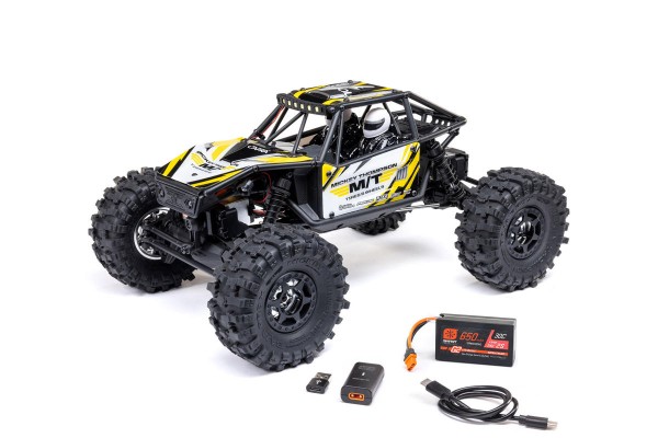 Axial UTB18 Capra 4WS 1/18 RTR 4WD Unlimited Trail Buggy (Yellow) w/2.4GHz Radio, Battery & Charger радіокерована машинка