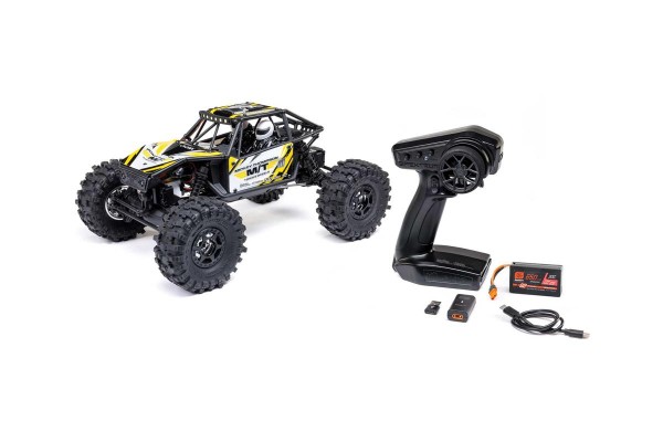 Axial UTB18 Capra 4WS 1/18 RTR 4WD Unlimited Trail Buggy (Yellow) w/2.4GHz Radio, Battery & Charger радіокерована машинка