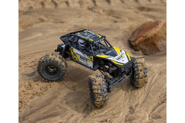 Axial UTB18 Capra 4WS 1/18 RTR 4WD Unlimited Trail Buggy (Yellow) w/2.4GHz Radio, Battery & Charger радіокерована машинка
