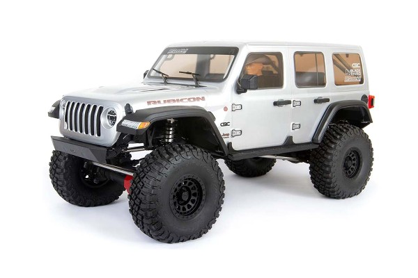 Axial SCX6 Jeep JLU Wrangler 1/6 4WD RTR Electric Rock Crawler (Silver) w/DX3 Radio & Smart ESC радіокерована машинка