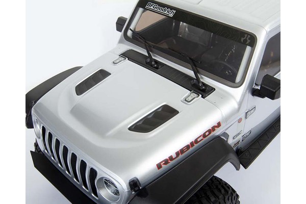 Axial SCX6 Jeep JLU Wrangler 1/6 4WD RTR Electric Rock Crawler (Silver) w/DX3 Radio & Smart ESC радіокерована машинка