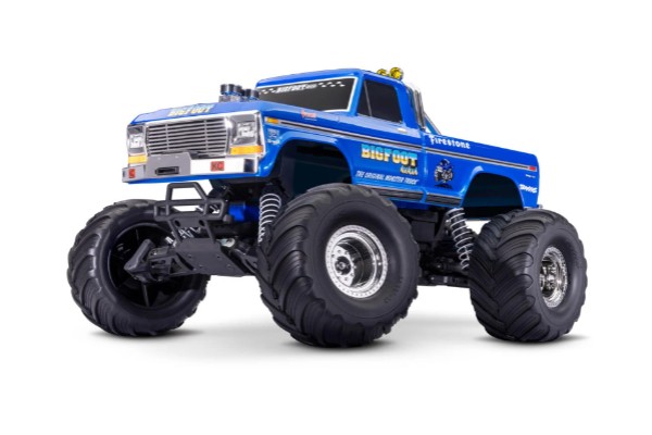 Traxxas Bigfoot No.1 Original BL-2S HD RTR 1/10 2WD Brushless Monster Truck w/BL-2S ESC & TQ 2.4GHz Radio радіокерована машинка