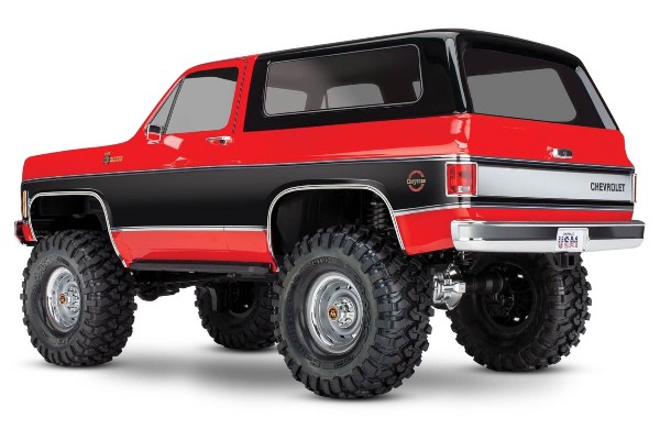 Traxxas TRX-4 1/10 Trail Crawler Truck w/1979 Chevy Blazer Clipless Body (82276-4 Red) радіокерована машинка