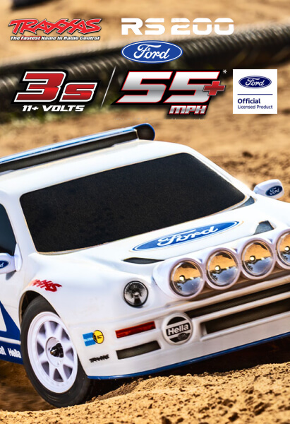 Traxxas Mini Rally VXL Ford RS200