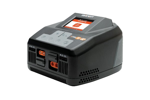 Зарядний пристрій Spektrum RC S2100 G2 Smart AC Charger 2x100W (EU Cord) w/IC3 & IC5 Ports (SPMXC2000I)