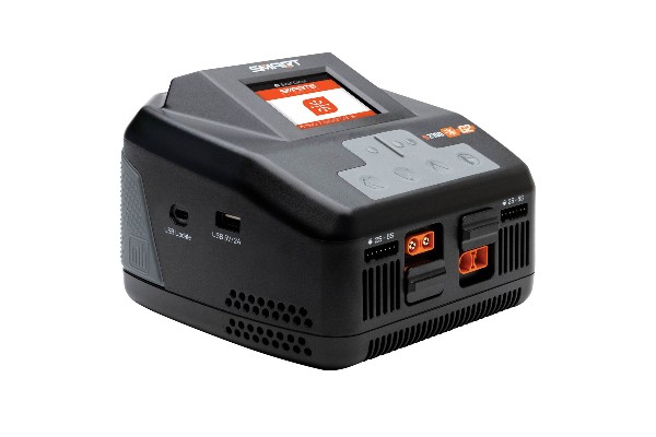 Зарядний пристрій Spektrum RC S2100 G2 Smart AC Charger 2x100W (EU Cord) w/IC3 & IC5 Ports (SPMXC2000I)