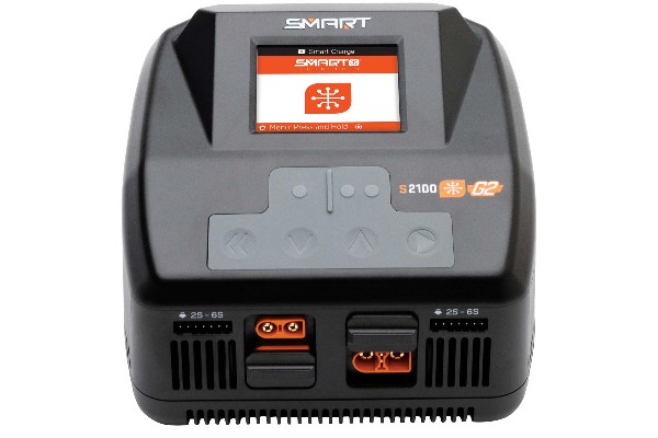 Зарядний пристрій Spektrum RC S2100 G2 Smart AC Charger 2x100W (EU Cord) w/IC3 & IC5 Ports (SPMXC2000I)