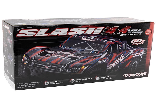Traxxas Slash VXL 1/10 RTR 4×4 Brushless Short Course Truck (68386-4 GRN) радіокерована машинка