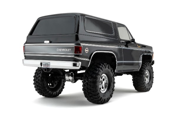 Traxxas TRX-4 1/10 Trail Crawler Truck w/1979 Chevy Blazer Clipless Body (Black) w/TQi 2.4GHz Radio радіокерована машинка