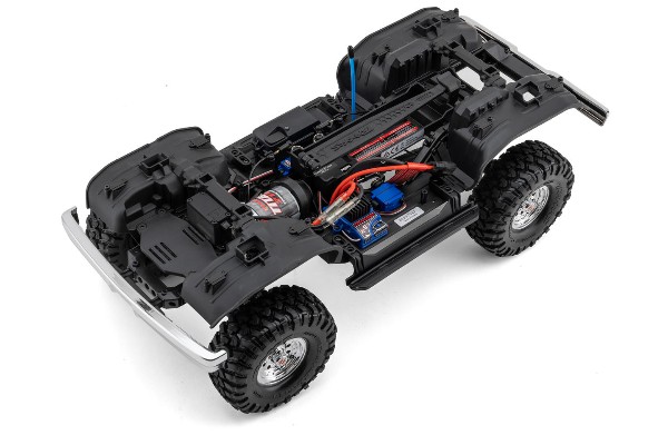 Traxxas TRX-4 1/10 Trail Crawler Truck w/1979 Chevy Blazer Clipless Body (Black) w/TQi 2.4GHz Radio радіокерована машинка