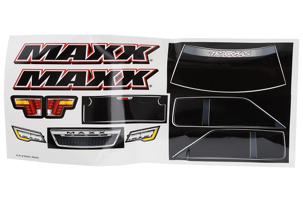 Traxxas WideMaxx Clear Body Prographix 352mm Wheelbase (8918X) для радіокерованої моделі