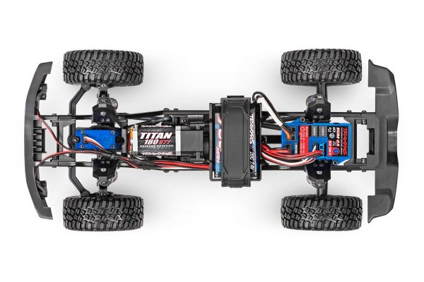 Traxxas TRX-4M 1/18 Electric Rock Crawler w/Ford Bronco Body (97074-1 Blue) машинка на радіокеруванні