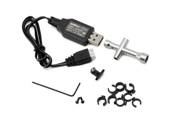 UDI RC UCX24 1/24 Scale 4WD RTR Micro Rock Crawler w/Salvator Hardbody (UDIUCX2401 Green) радіокерована машинка