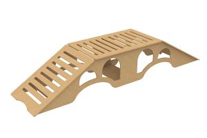 UDI RC Hill Bridge PP-01 Дерев’яна траса для мікро-краулерів Міст-гірка 1/24 та 1/18