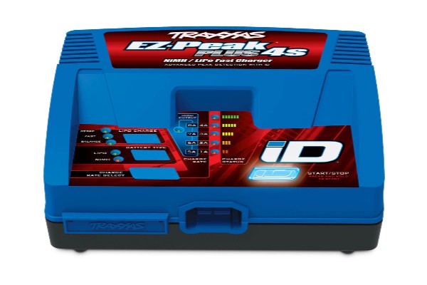 Traxxas 2981 Зарядний пристрій EZ-Peak Plus 75W 4-Amp з роз’ємом iD