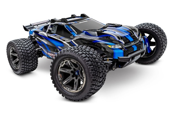 Traxxas Rustler 4×4 Ultimate 1/10 RTR Brushless Stadium Truck (67097-4 Blue) машинка на радіокеруванні