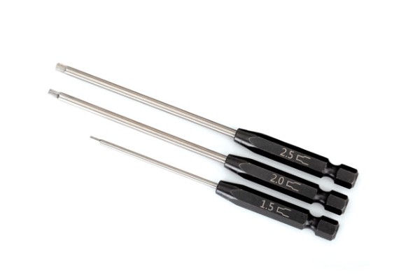 Traxxas 8715 Набір шестигранних біт Speed Bit 1/4 Drive (3 шт.: 1,5 мм, 2,0 мм, 2,5 мм)