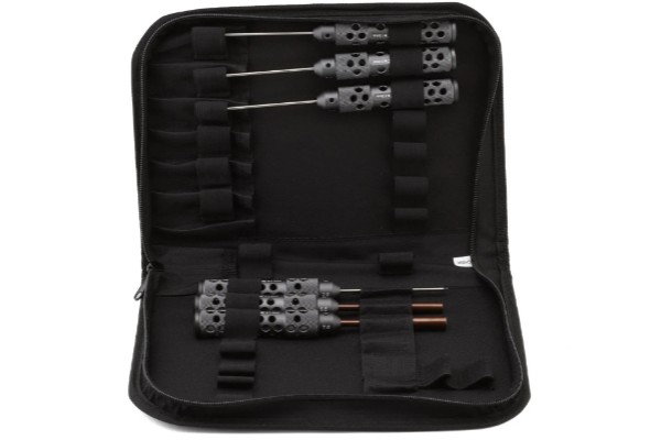 ProTek RC 6-Piece Metric Hex & Nut Driver “TruTorque” 1/10 – Набір інструментів з футляром, 8300