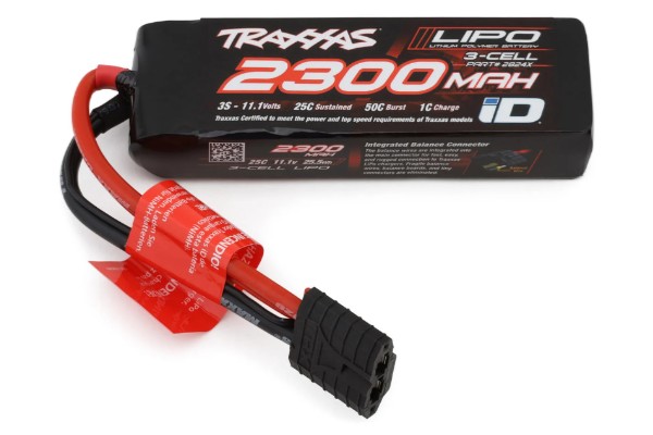 Traxxas 2824X Акумулятор Power Cell 2300mAh 11.1V LiPo 3S 25C з роз’ємом iD