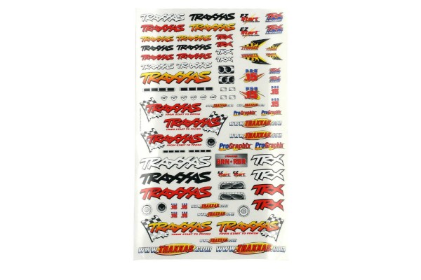 Traxxas 9950 Набір наклейок Official Team Racing Flag Logo 6-Color