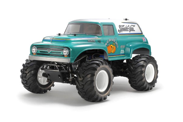 Tamiya Squash Van 4WD Monster Truck Kit (GF-02) (TAM58725-60A) радіокерована машинка