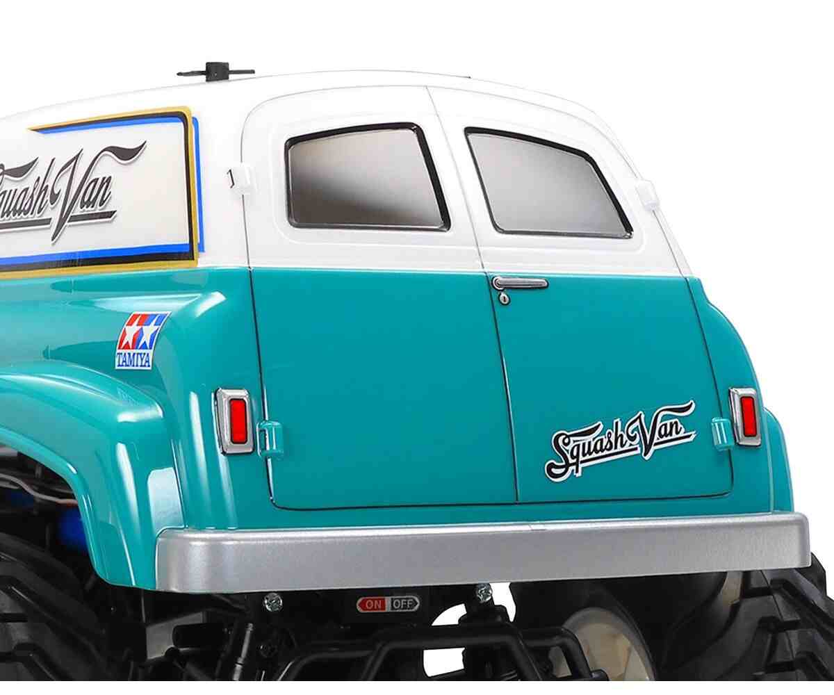 Tamiya Squash Van 4WD Monster Truck Kit (GF-02) (TAM58725-60A) радіокерована машинка