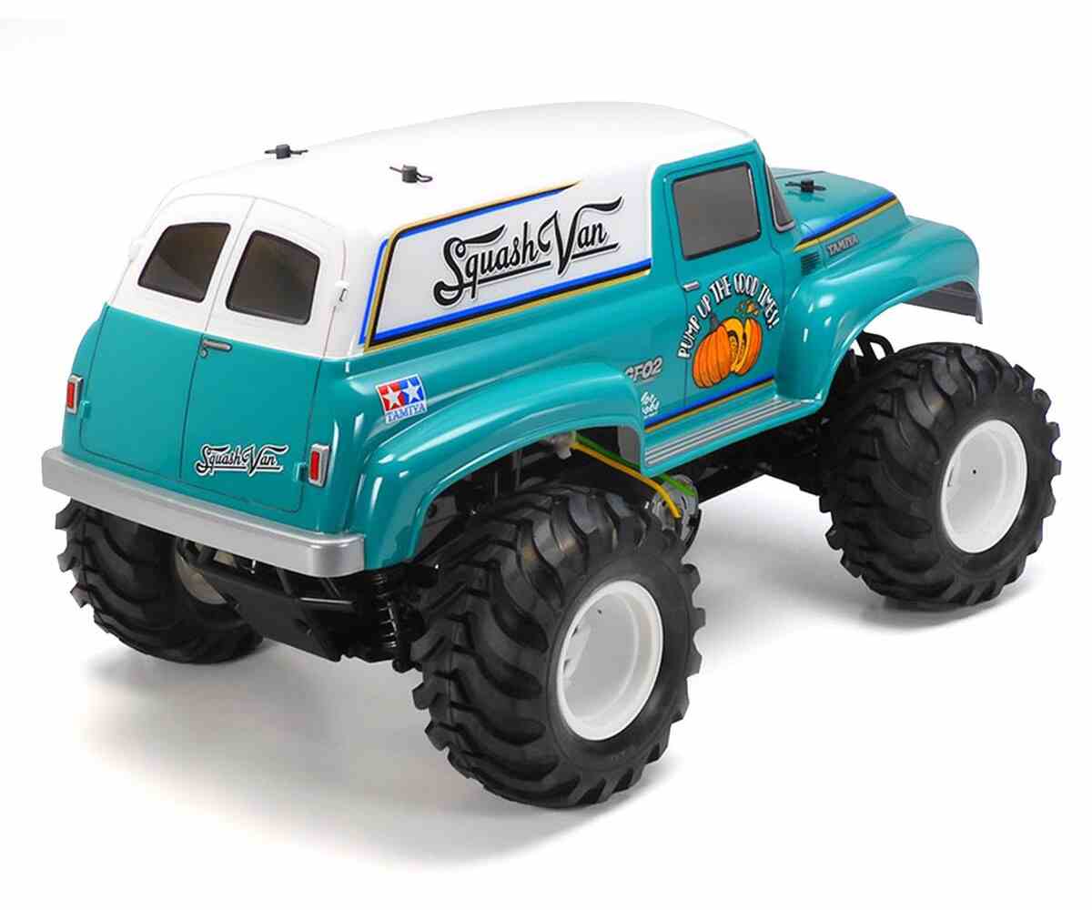 Tamiya Squash Van 4WD Monster Truck Kit (GF-02) (TAM58725-60A) радіокерована машинка