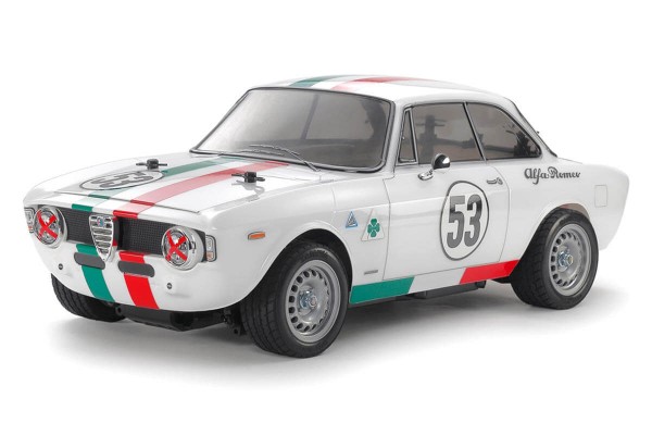 Tamiya Alfa Romeo Giulia Sprint GTA Club Racer 1/10 FWD/RWD On-Road Kit (TAM58732-60A) радіокерована машинка