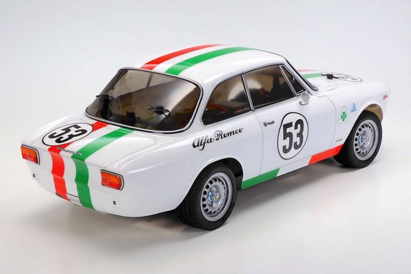 Tamiya Alfa Romeo Giulia Sprint GTA Club Racer 1/10 FWD/RWD On-Road Kit (TAM58732-60A) радіокерована машинка